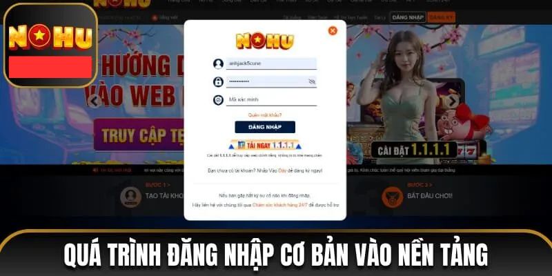 Chi tiết đăng nhập nổ hũ