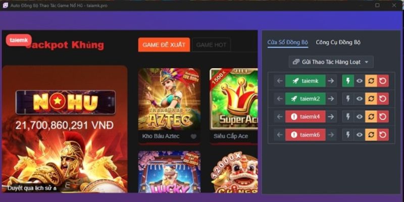 Tool hack game nổ hũ nói không